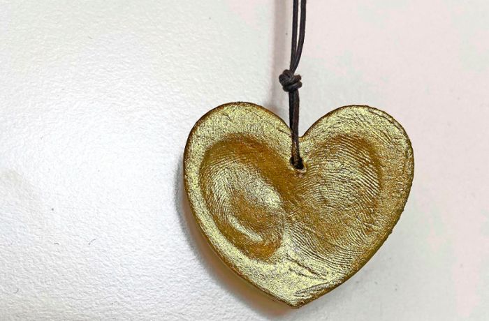 Für Mama und Papa: Ein Herz aus Gold