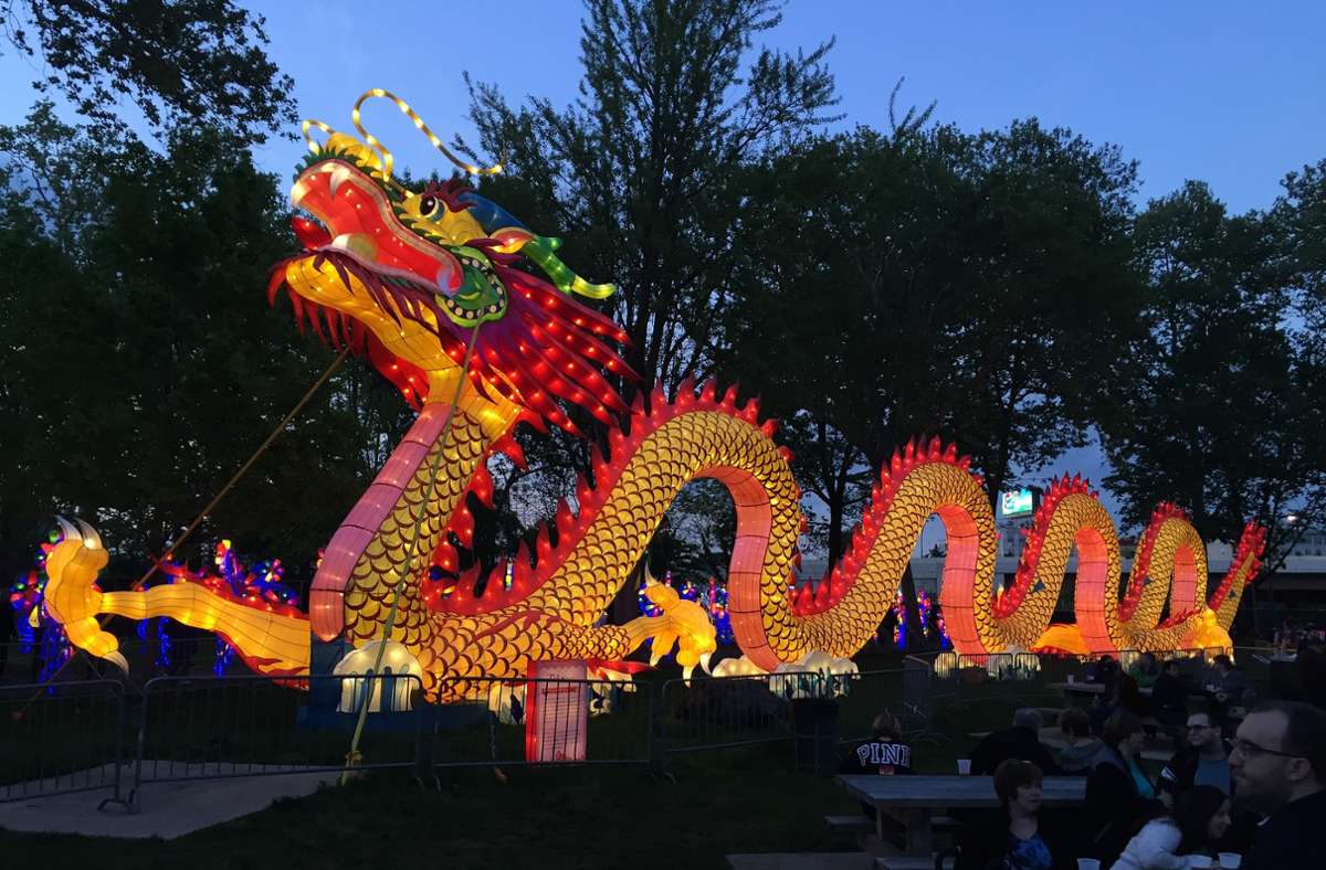 Am 10. Februar beginnt in China das Jahr des Drachen.